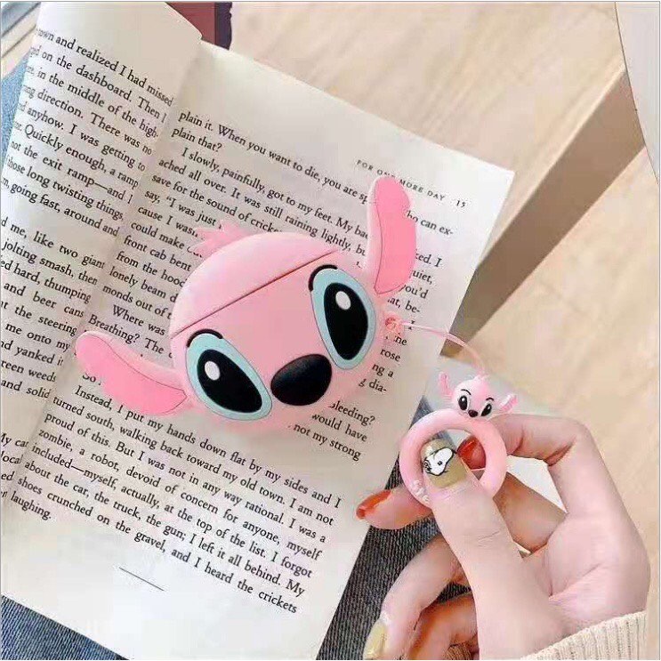 Vỏ bảo vệ, bao đựng, case tai nghe bluetooth airpods1/2 loại dày cao cấp chống va đập hình thú dễ thương