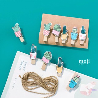 Kẹp ảnh bằng gỗ nhiều màu sắc siêu kute