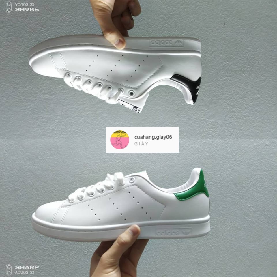 Giày Stan Smith green/white và black/white