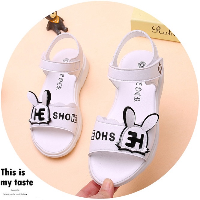 Sandal bé gái đi học đi chơi đều đẹp da mềm êm chân phong cách thời trang cá tính [SDG18]