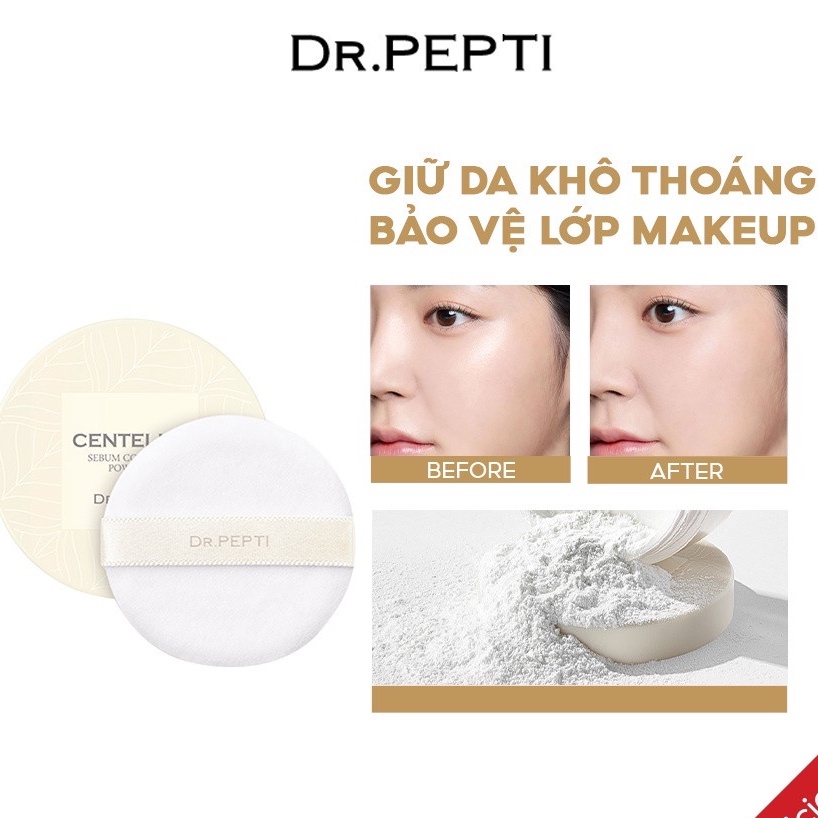 Phấn Phủ Kiềm Dầu Dr. Pepti 10g