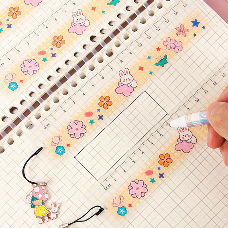 Thước Dây Kim Loại Họa Tiết Hoạt Hình Xinh Xắn Sáng Tạo