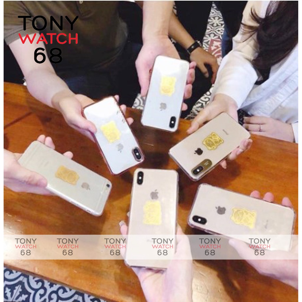 Ốp lưng điện thoại lá vàng mèo thần tài may mắn tài lộc mạ vàng 24K cho ip / iphone / samsung / oppo / xiaomi