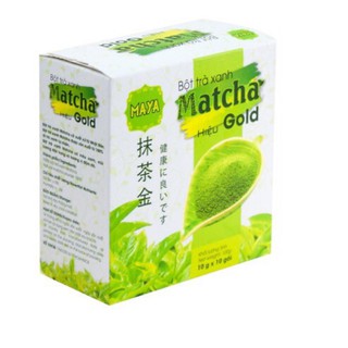 Bột Trà Xanh Matcha Maya Gold (Hộp 5 Gói x 10g)