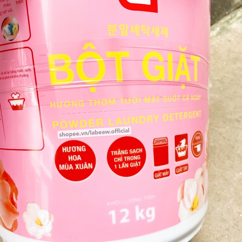 Bột giặt SOFFY 12KG công nghệ Hàn Quốc của Choice L Lotte