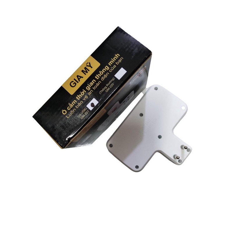 Ổ Cắm Điện Hẹn Giờ Đa Năng Thông Minh GM-221 Có 2 Cổng USB
