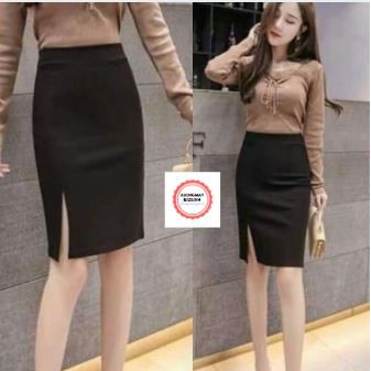 Chân Váy Bút Chì Xẻ Trước Cho Các Công Sở M551 Hàng Cao Cấp | BigBuy360 - bigbuy360.vn