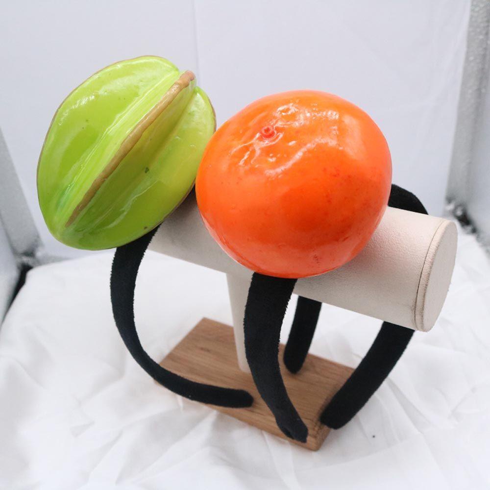 Băng Đô Cài Tóc Chống Trượt Hình Quả Chuối / Chanh Ngộ Nghĩnh Cho Nữ