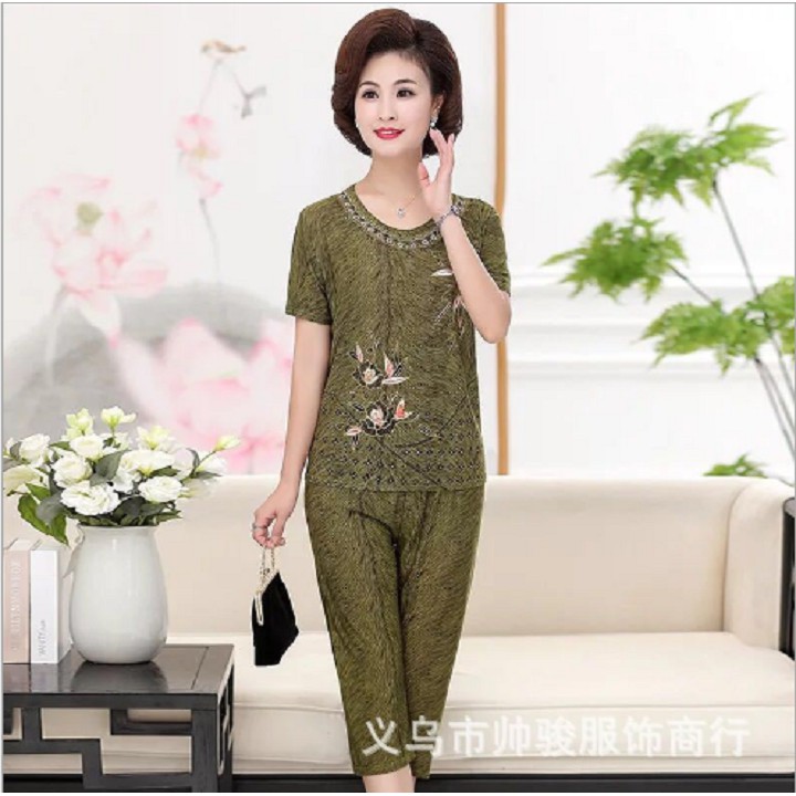 Bộ Đồ Trung Niên Nữ Cho Bà Cho Mẹ Sang Trọng