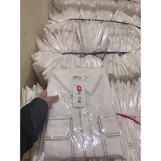 áo sơ mi form thụng chỉ nổi hàng đẹp