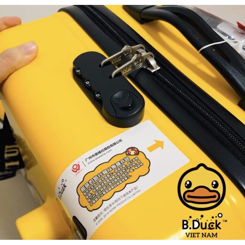 SẴN  Vali vịt xe ngồi cho bé B Duck 8180 A
