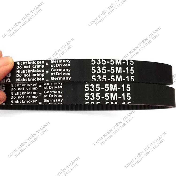 Dây Curoa Xe Điện Escoter 535-5M-15 Chính Hãng