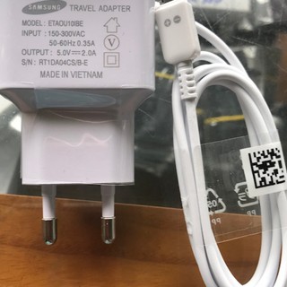 Sạc nhanh dây liền SAMSUNG 2A