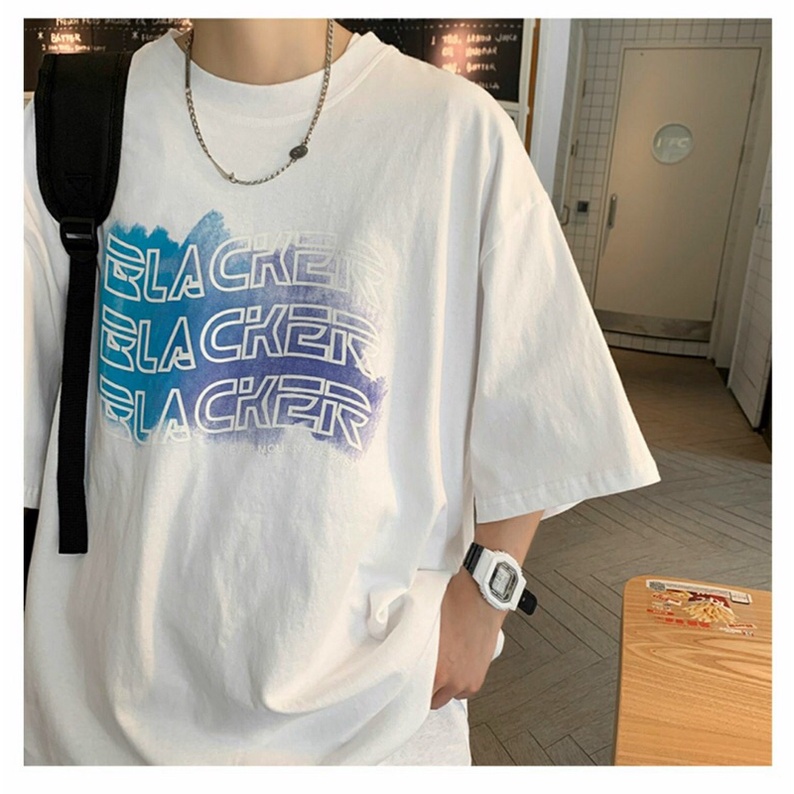 Áo phông tay lỡ form rộng, áo thun unisex nam nữ chất cotton LL032 | BigBuy360 - bigbuy360.vn