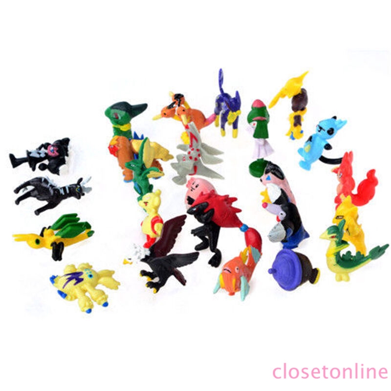 Set 24 Tượng Pokemon Go Mini Dễ Thương