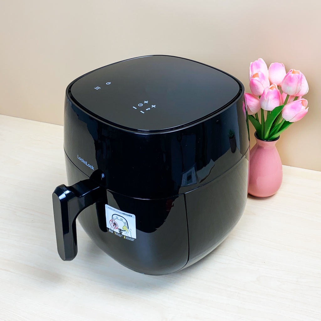 Nồi chiên không dầu điện tử LocknLock Digital Air Fryer 3.2L EJF273BLK - Nồi chiên 3.2L Lock&amp;Lock EJF273 nhỏ gọn tiện lợ