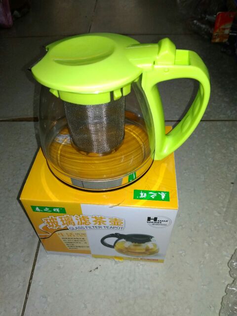 Bình trà thủy tinh có lọc 700 ml