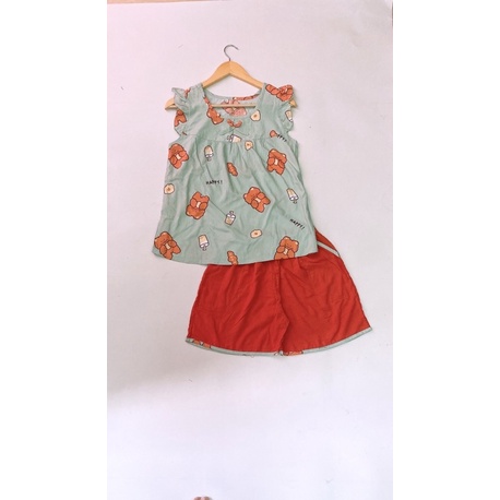 Bộ tole đùi nữ phối quần trơn 47-76kg