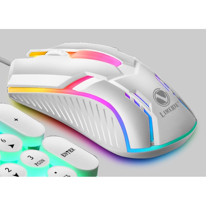 Chuột Gaming Chuột Chơi Game Có Dây Limei S1 Kiểu Dáng Ấn Tượng Có Đèn LED Nhiều Màu