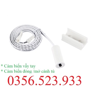 Cảm biến vẫy tay, cảm biến đóng mở cánh tủ. Thay thế công tắc bật tắt.