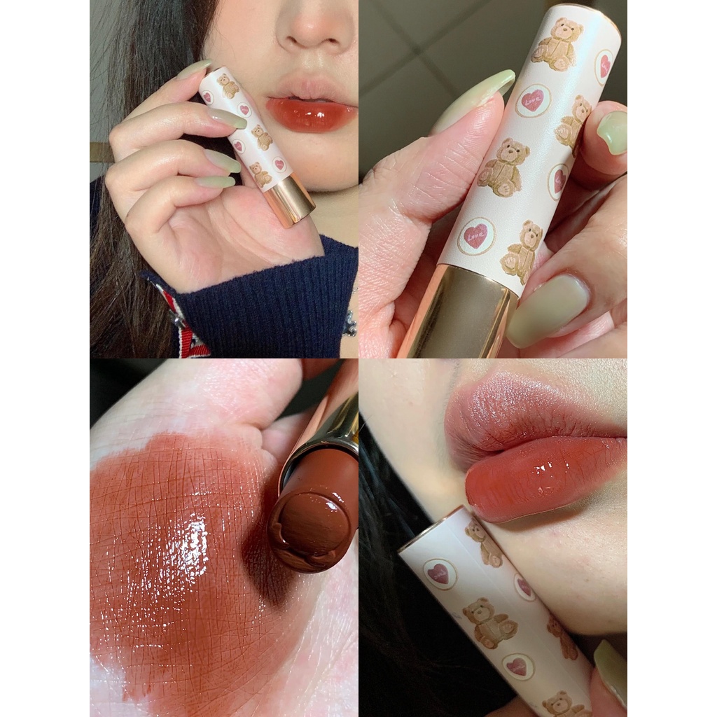 Son Môi Dưỡng Ẩm Thiết Kế Hình Thỏ Ators Bear & Bunny Đẹp Mắt BB16