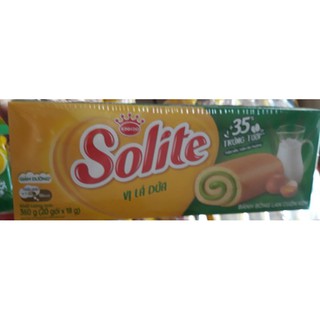 Bánh bông lan cuộn kem Solite