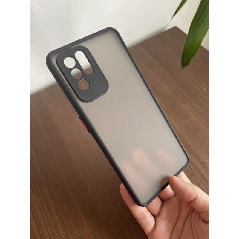 Ốp lưng nhám viền dẻo chống sốc cho Oppo Reno 6Z chống Vân tay