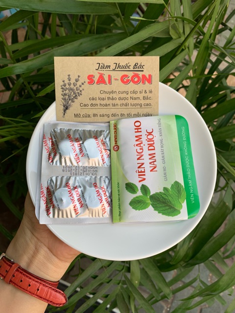 Kẹo ngậm ho Nam Dược - Người bị ho kéo dài thành từng cơn, ho gió, ho dị ứng, ho khan, có đờm, viêm thanh quản | BigBuy360 - bigbuy360.vn