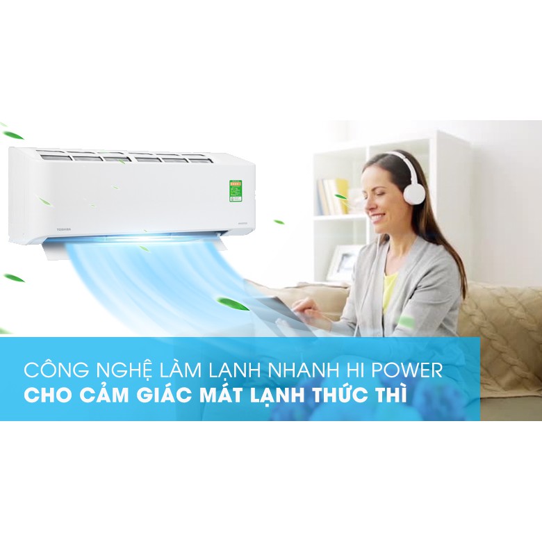 Máy lạnh Toshiba Inverter 2 HP RAS-H18C2KCVG-V (Miễn phí giao tại HCM-ngoài tỉnh liên hệ shop)