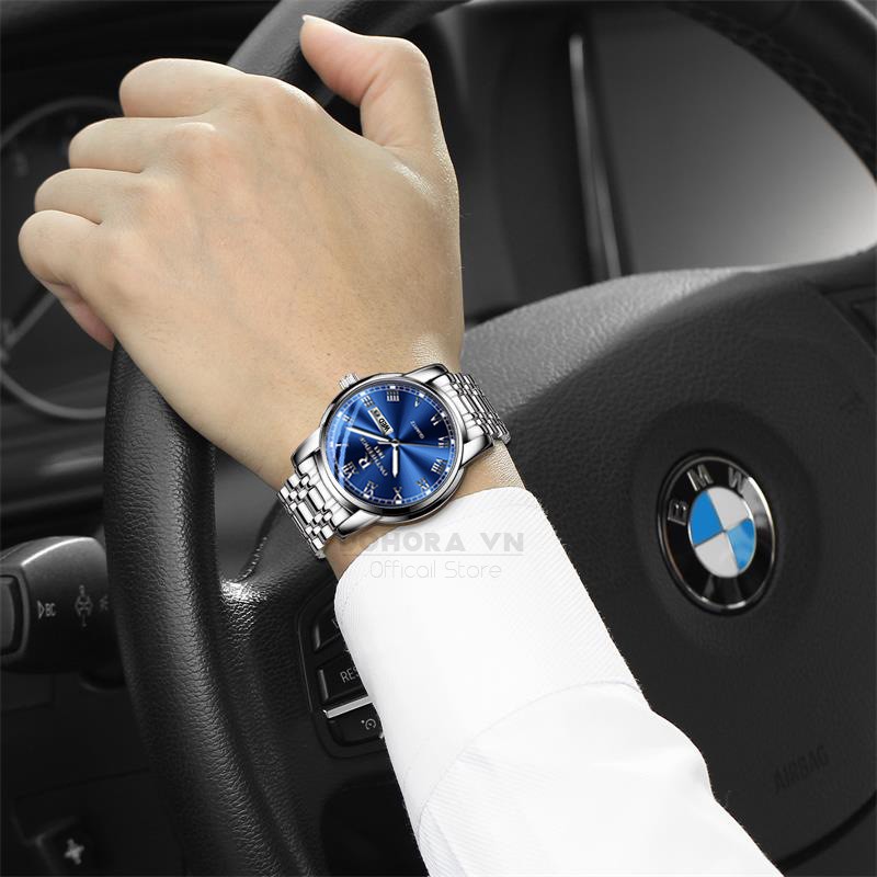 (Đẳng cấp) Đồng hồ nam cao cấp Ontheedge R-13 dây đúc đặc không gỉ kính tráng Sapphiare + full hộp | BigBuy360 - bigbuy360.vn