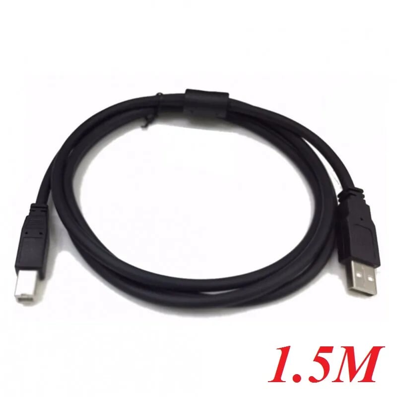 KM 1.5M Màu Đen Cáp Máy in USB A to B Cable - 96542