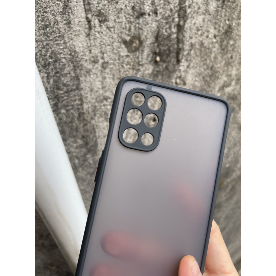 Ốp lưng cho Oneplus 9R  viền dẻo đen lưng nhám mờ bảo vệ camera