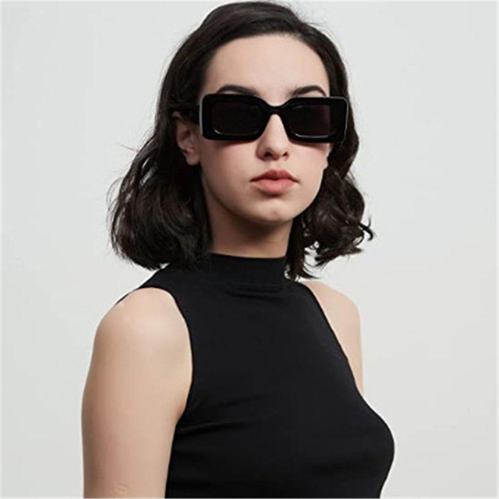 Kính Mát Thời Trang Hình Chữ Nhật / Chữ Nhật 16 Trong 1 Cho Nữ