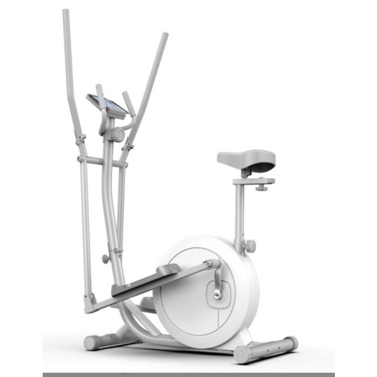 Xe đạp tập thể dục toàn thân Fitness dùng trong gia đình, phiên bản có đo nhịp tim, phanh kháng từ không gây ồn.