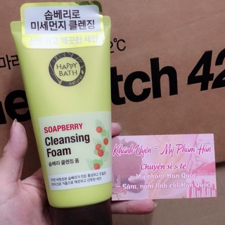 Sữa rửa mặt Happy Bath Nature Soapberry Cleansing