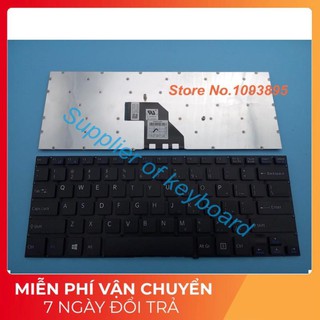 Bàn phím laptop sony vaio 14e, svf14e, svf14 series - màu đen
