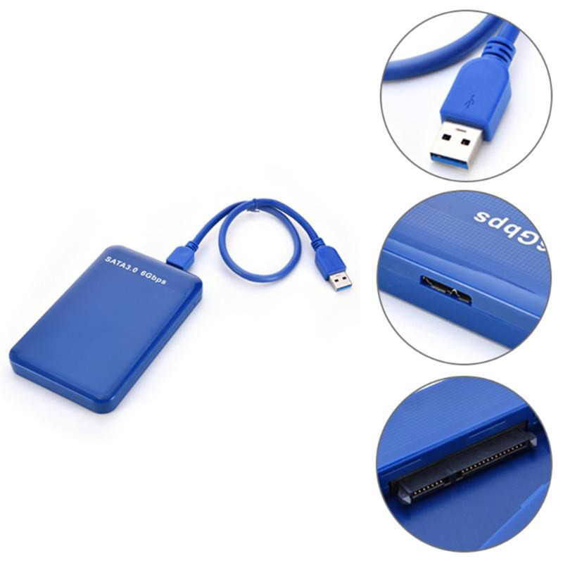 Hộp Đựng Ổ Cứng Ngoài Hdd 2.5 Inch Usb3.0 Sang Sata 3.0 6 Gb / S Hỗ Trợ 3tb | WebRaoVat - webraovat.net.vn