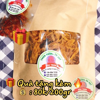 [200gr][Có quà tặng kèm] Mực rim xé sợi Bình Định Bảo Trân