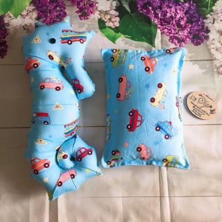 Set gối cá ngựa+gối đinh lăng cho bé
