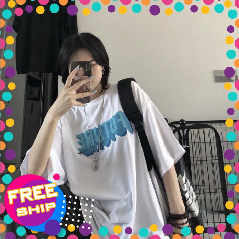 Áo thun tay lỡ form rộng Oversize S6, áo phông Unisex siêu xinh Future A363