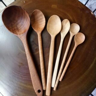 Combo  thìa  muôi  gỗ
