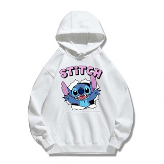 Áo hoodie nỉ bông Stitch chất nỉ cao cấp, mũ có 2 lớp hàng đẹp [Kèm hình thật]