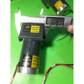 Động cơ giảm tốc 12v - 24v (7,5~15 vòng / phút)