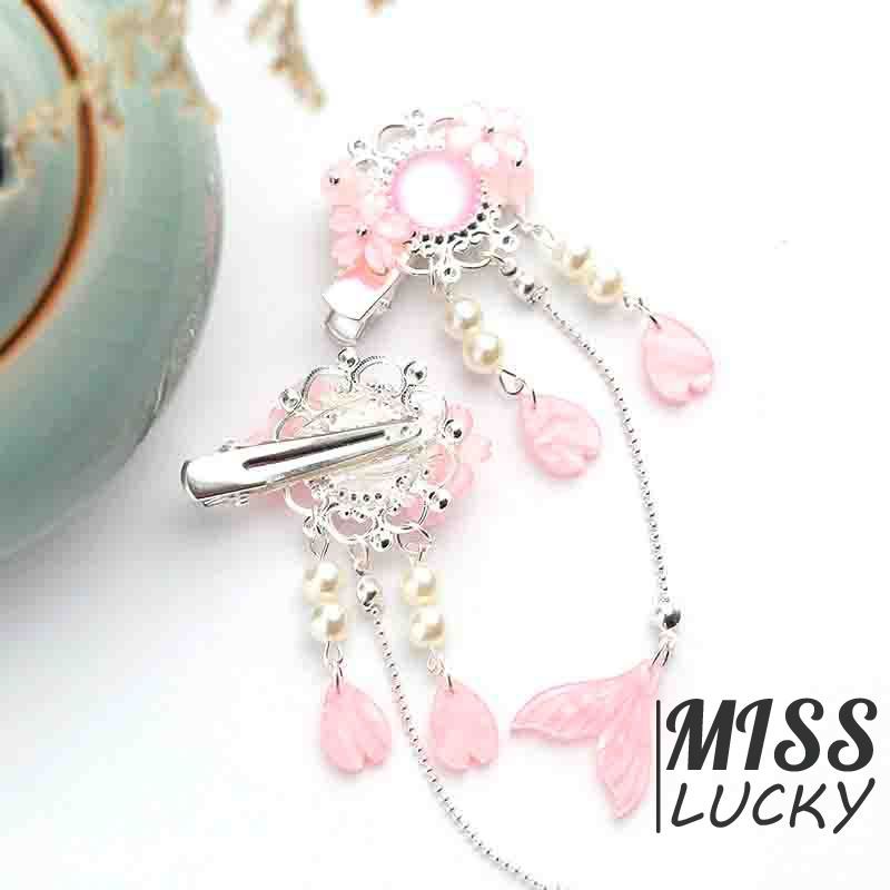 Phụ kiện cài tóc phong cách người cá độc đáo thời trang cho nữ