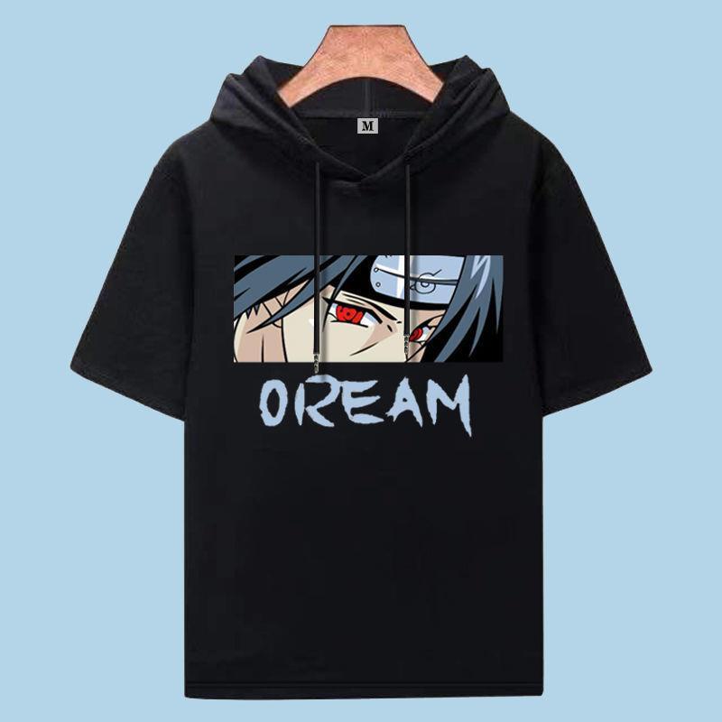 Áo Hoodie Ngắn Tay In Hình Naruto Thời Trang Cho Bé Trai