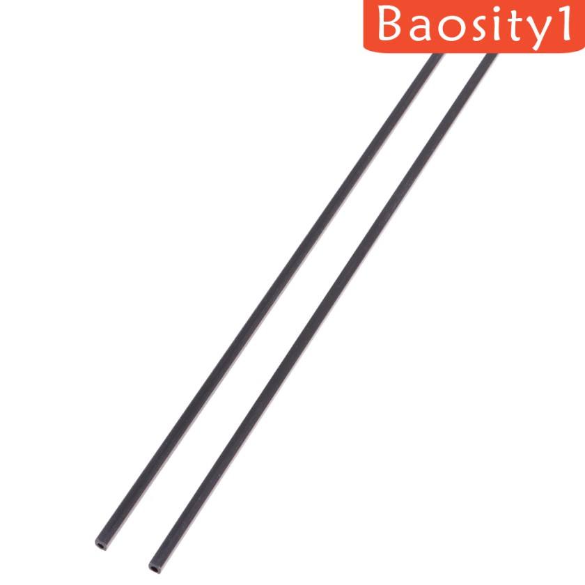 2 Thanh Carbon Đen Gắn Đuôi Máy Bay Trực Thăng Wltoys Xk K110 Rc