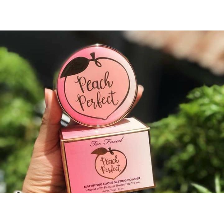 [BILL+RẺ NHẤT SHOPEE] Phấn phủ đào Too Faced Peach Perfect Mattifying Setting Powder 🍑🍑🍑 | WebRaoVat - webraovat.net.vn