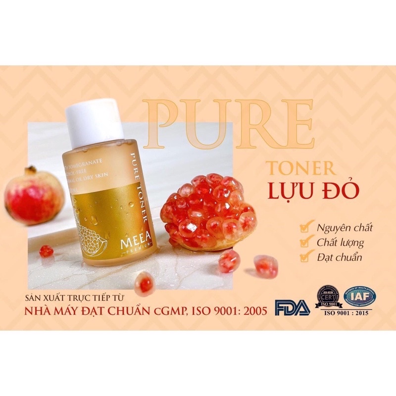 MẶT NẠ DIẾP CÁ MEEA ORGANIC