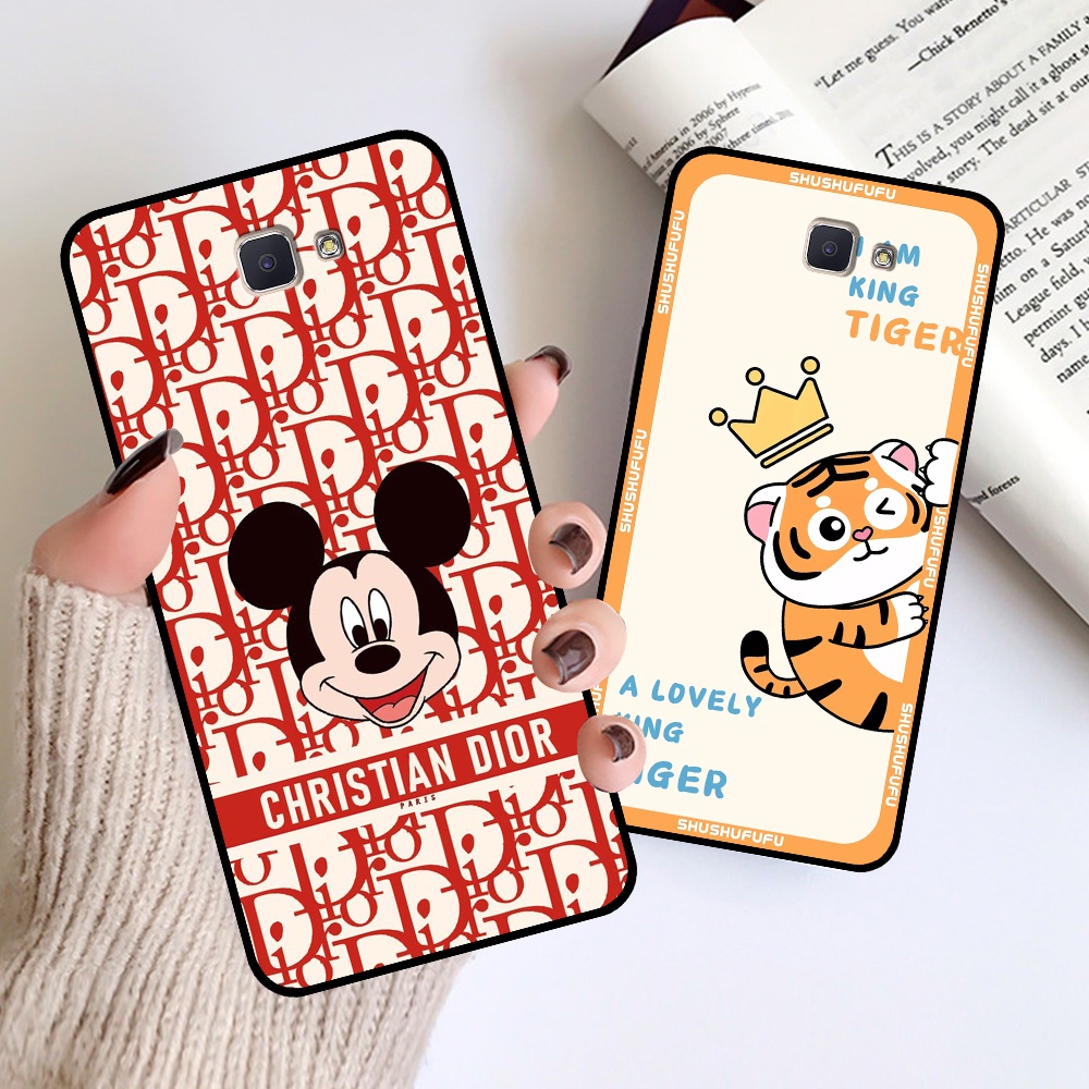 Ốp lưng Samsung J7 Prime / J5 Prime in hình mickey, hổ, kingtiger siêu rẻ T19 - T24