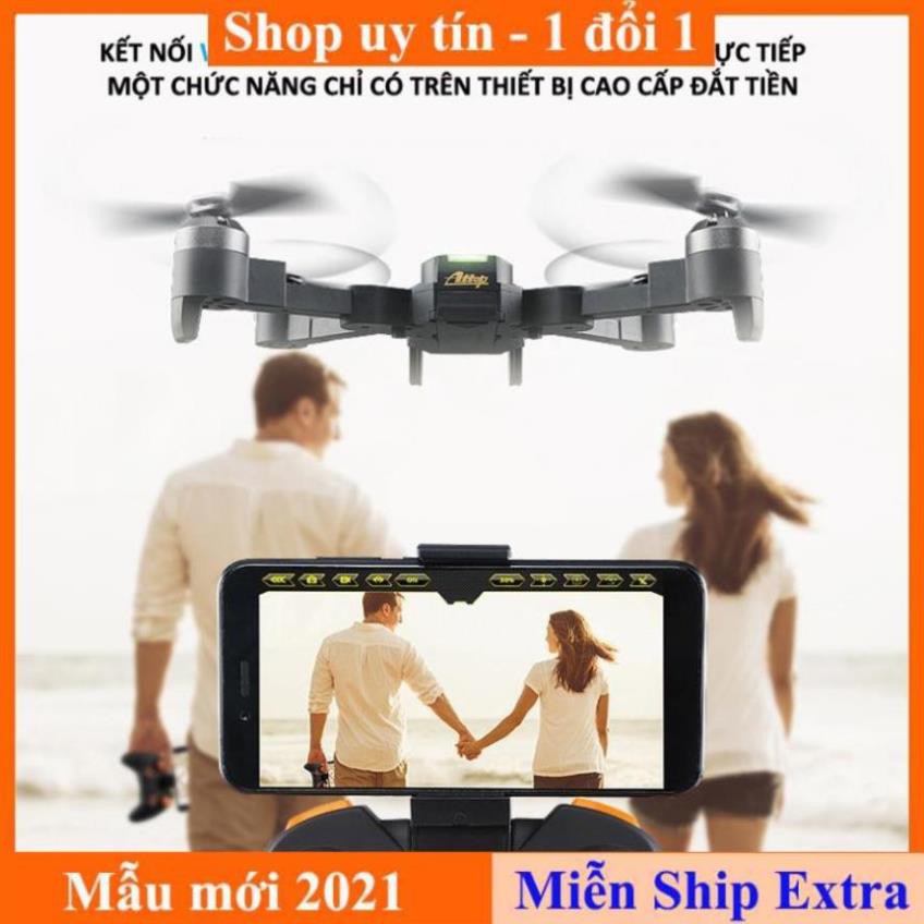 [ Xả kho tết] Flycam mini, Máy bay điều khiển từ xa XT-1 kết nối Wifi quay phim chụp ảnh Full HD 720P